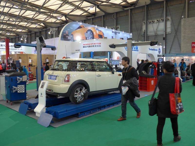 Оборудование Техно Вектор на международной выставке Automechanika Shanghai 2014